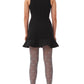 Ganni - Bonded Crepe Mini Dress
