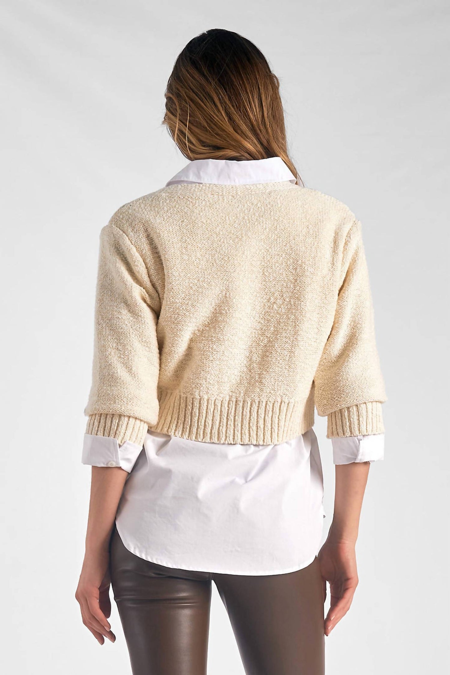 Elan - Crop Sweater Combo