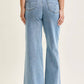 Judy Blue - High Waist Retro Wide Leg Side Seam Jean