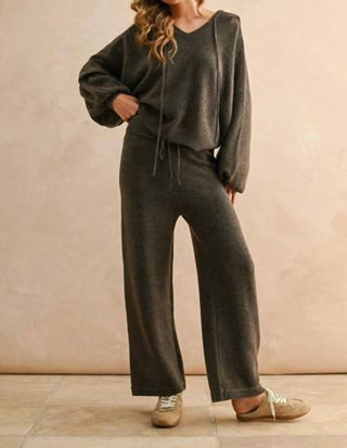 Miou Muse - Two Tone Sweater Pants