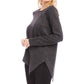 Karen Kane - Long Sleeve Metallic Asymmetric Top