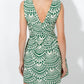Adelyn Rae - Maris Cotton Crochet Piped Mini Dress