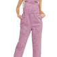 Zenana - Washed Knot Strap Relaxed Fit Overalls