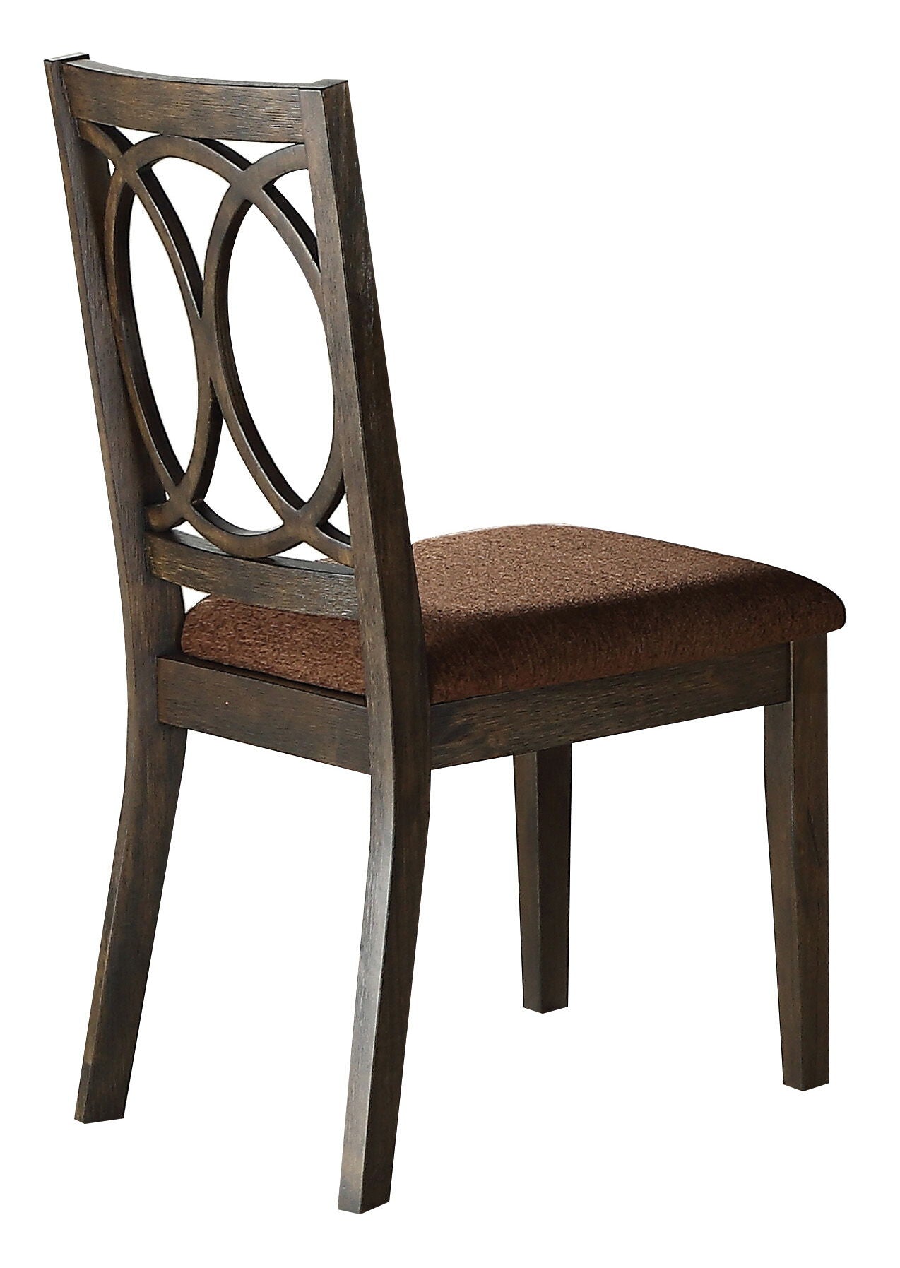 Jameson Side Chair Set of 2 Brown Espresso