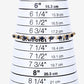 1.83 Carat Genuine Blue Sapphire and White Diamond .925 Sterling Silver Bracelet