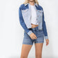 Judy Blue - Color Block Denim Jacket