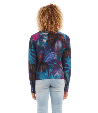 Karen Kane - Blusa com frente drapeada