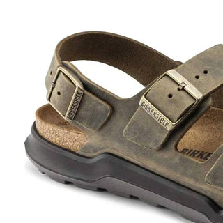 Birkenstock - MEN'S MILANO CROSSTOWN OILED LEATHER SANDAL