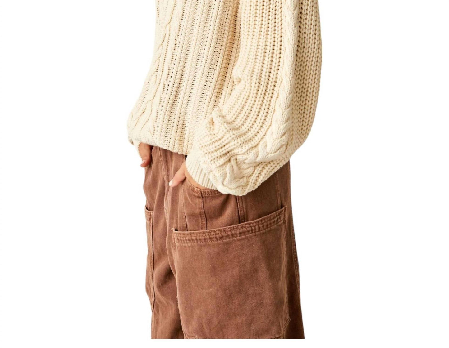 Free People - Frankie Cable Sweater