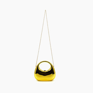 Like Dreams - Bolsa de mão feminina Cleo Aura com alça superior metálica