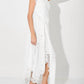 Polagram - One Shoulder Lace Detail Maxi Dress