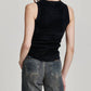 Another Love - Cora Sleeveless Rib Chenille Tank Top