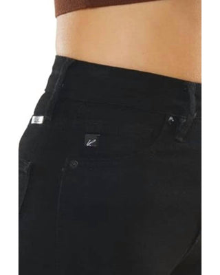 Kancan - Calça Jeans Skinny de Cintura Alta e Tornozelo