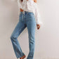 Free People - Xena Slim Straight Jeans