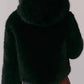 Free People - Louder Please Hooded Faux Fur Jacket