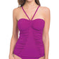 Profile By Gottex - Shirred Bandeau Tankini Top