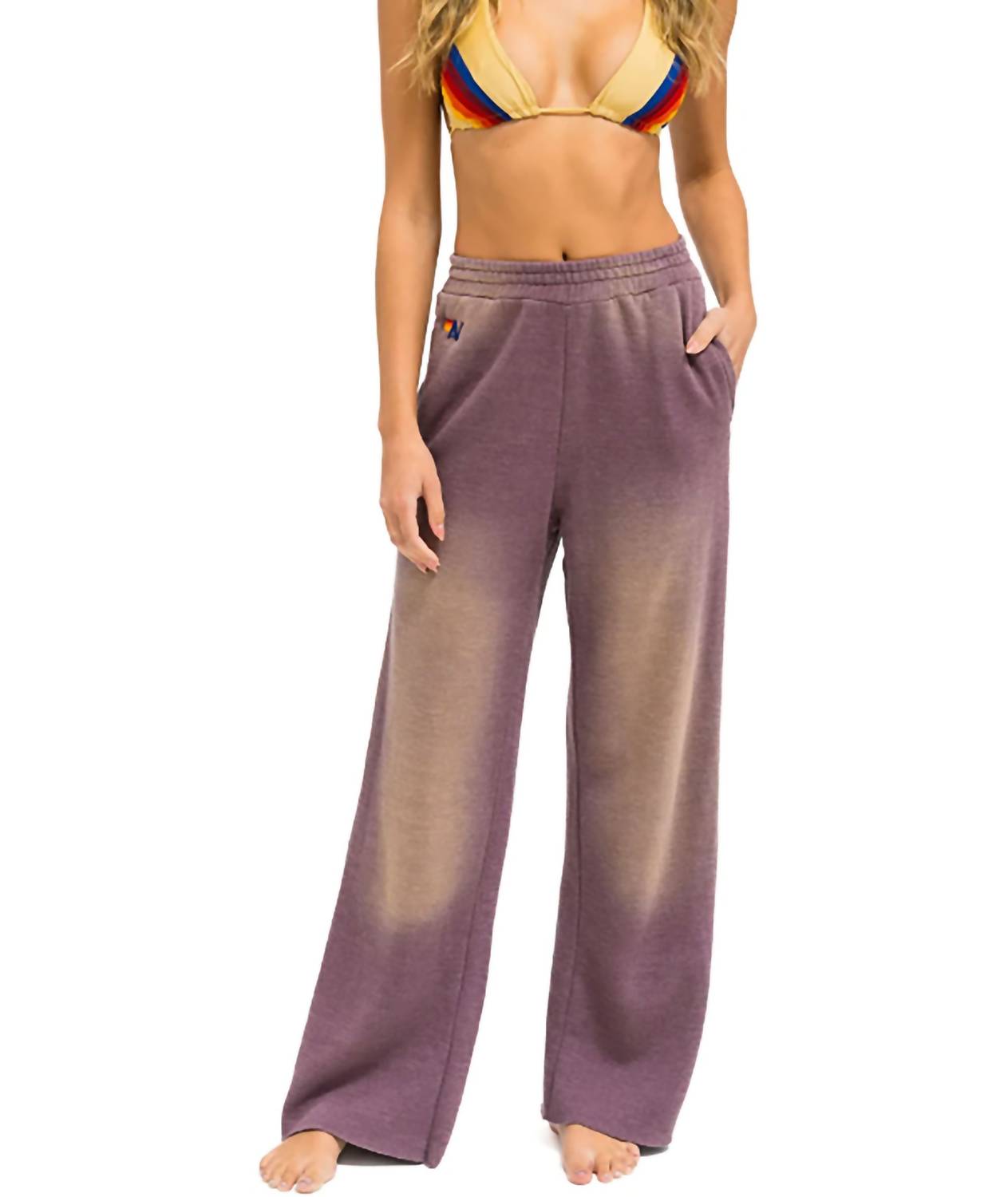 Aviator Nation - Essential Wide Leg Pocket Sweatpants