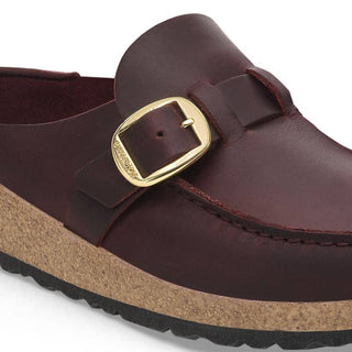Birkenstock - Tamanco Buckley Moc-Toe sem forro para mulheres