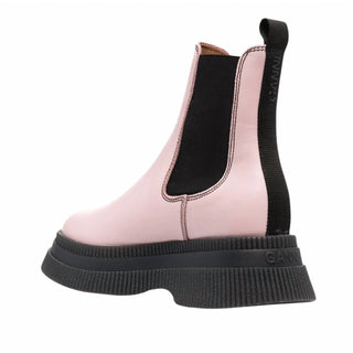 Ganni - CREEPERS CREEPERS BOTA TÊXTIL COM AMARRAÇÃO