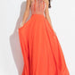 Rachel Allan - Open Back Beaded Chiffon Gown