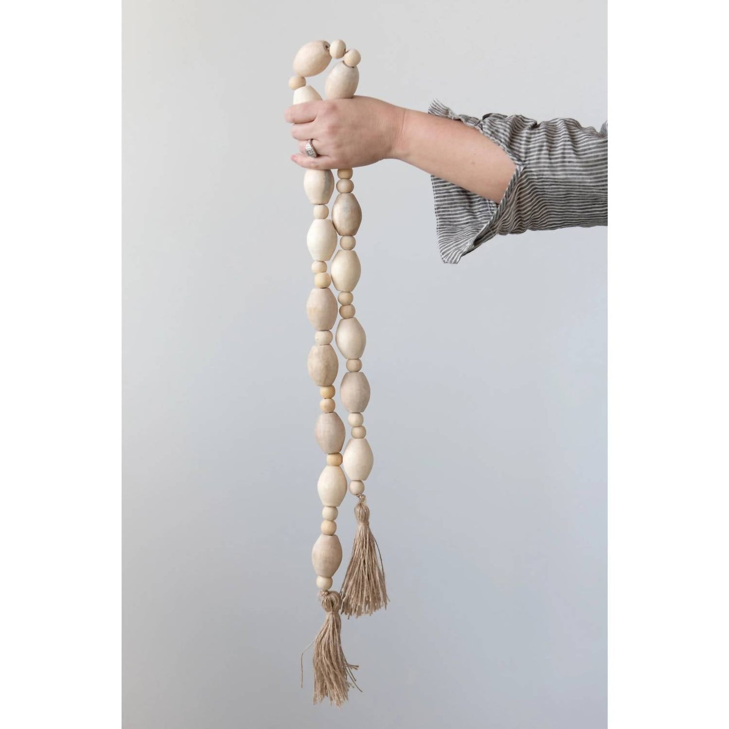 Creative Co-Op - Mango Wood Bead Garland