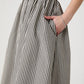 French Connection - Gingham Ruched Waist Midi Skirt
