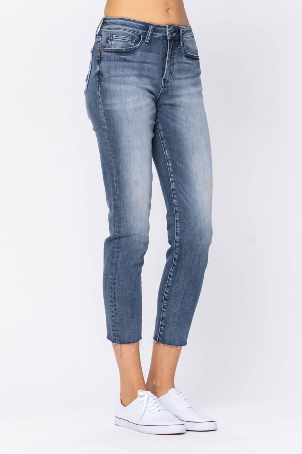 Judy Blue - Raw Hem Jeans