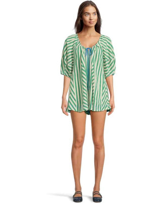 Free People - Macacão listrado Bop around