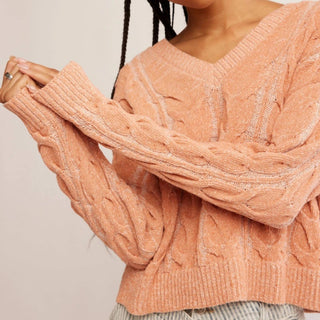 Free People - Suéter com Cabo Lavado