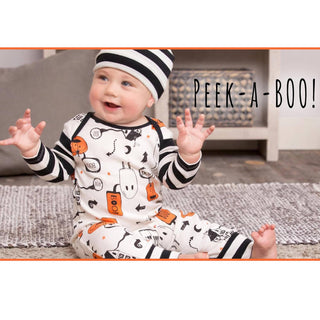 Tesa Babe - Tesa Babe "Peek-A-Boo!" Halloween Romper for Baby Girls and Baby Boys