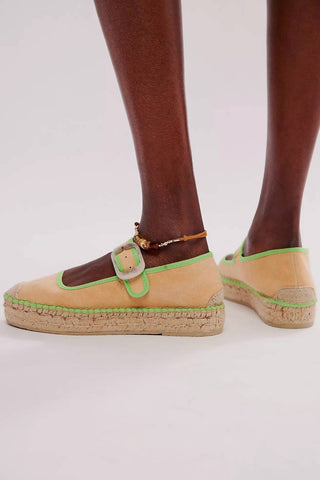 Free People - Alpargatas Mary Jane Surfside