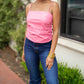 Buddylove - Jolie Vegan Leather Cropped Tank Top