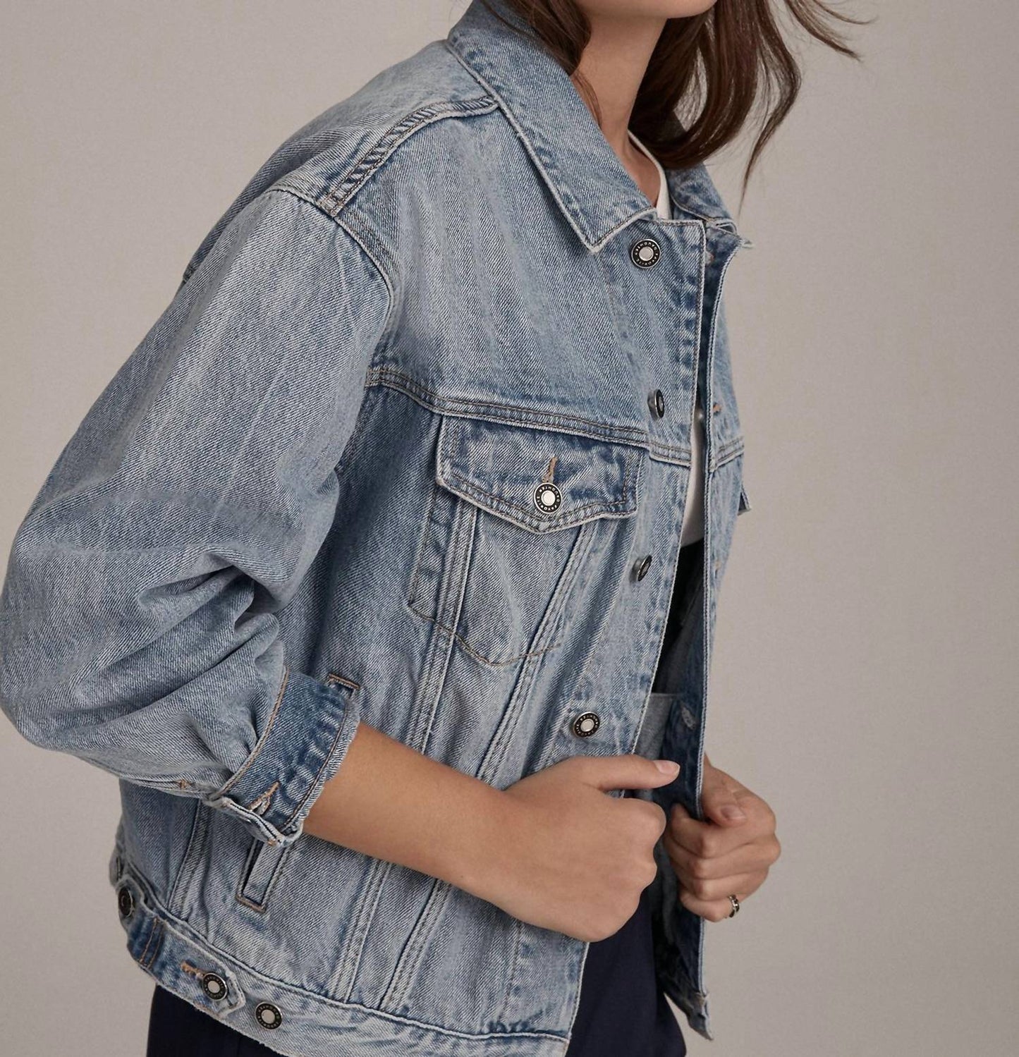Favorite Daughter - Otto Denim Woven Jacket