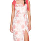 B.Right - Aimee Coral Midi Dress