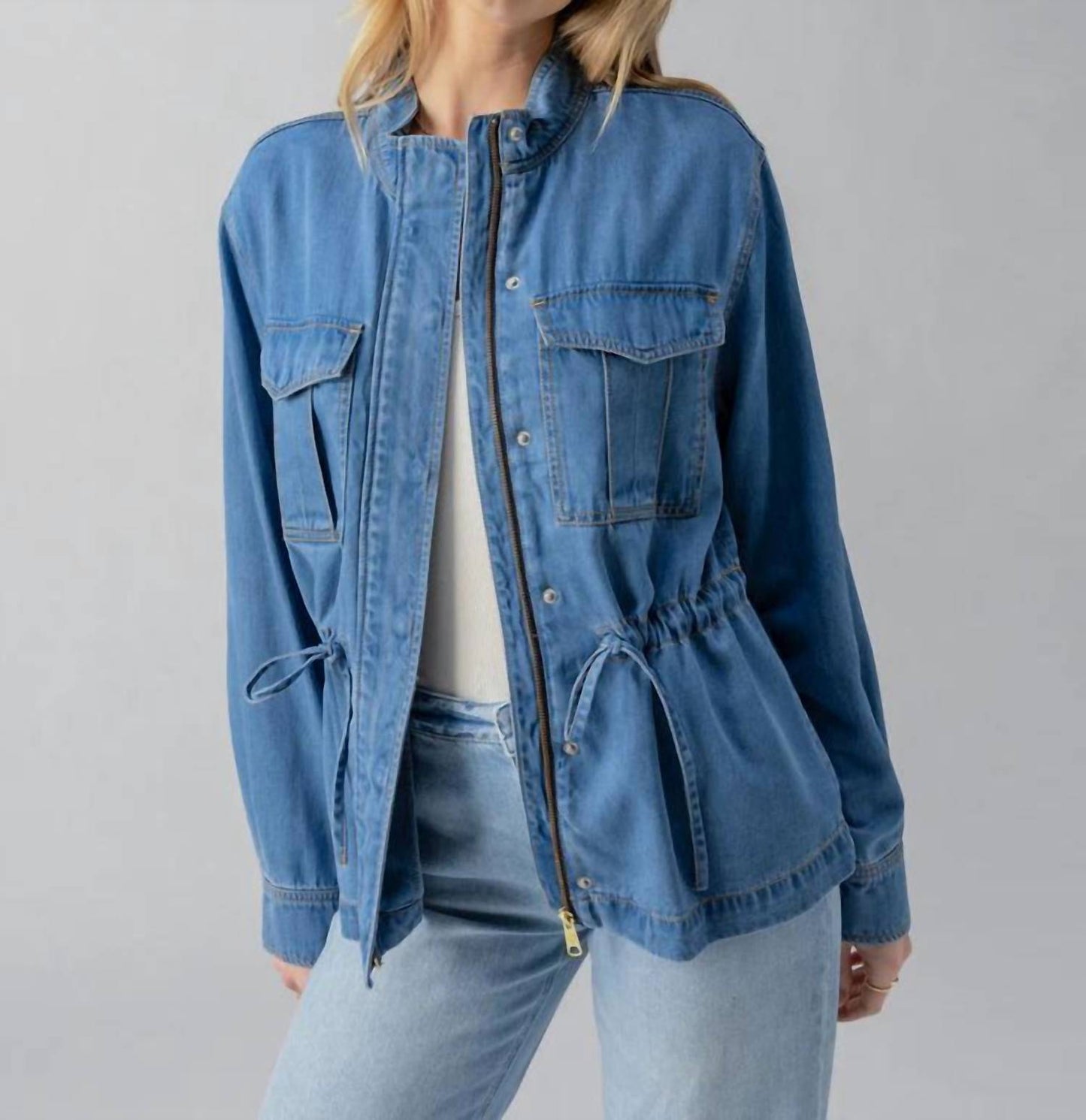 Sanctuary - Cinched Surplus Jacket