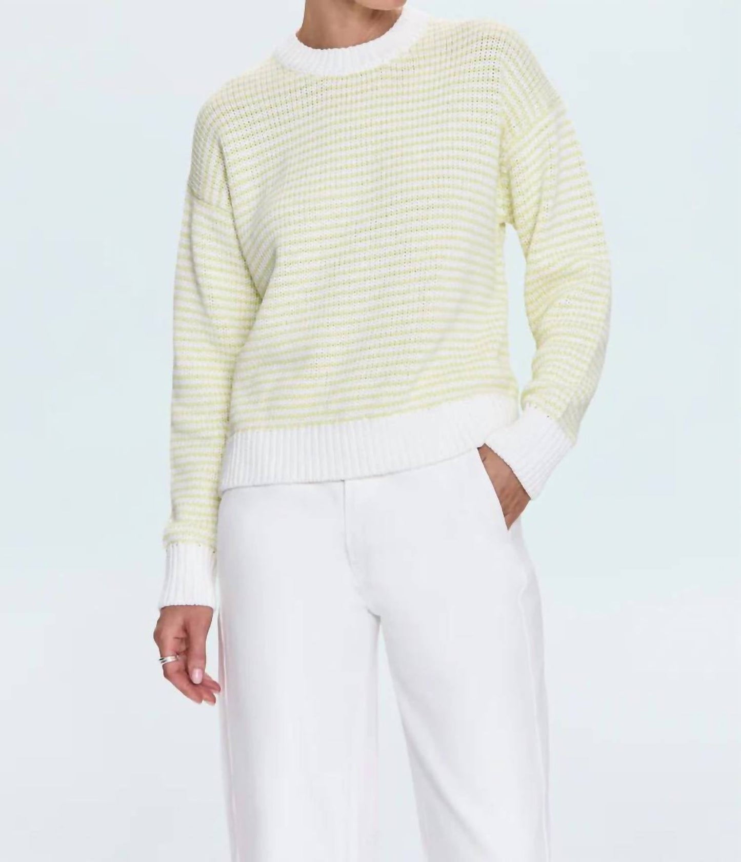 Pistola - Aura Stripe Crew Neck Sweater