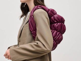 Urban Expressions - Bolsa Stella Puffy Quilted em couro vegano