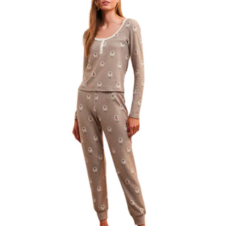 Z Supply - Blusa de manga comprida Fireside Sheep