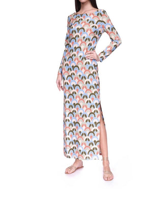 Cara Cara - Aria geo print crepe midi dress