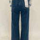 Pistola - Women's Penny Pintuck High Rise Wide Leg Jeans