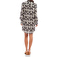 Karen Kane - Blouson Sleeve Linen Shirtdress