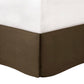 7 PC Pieced Faux Suede Comforter Set Natural Queen