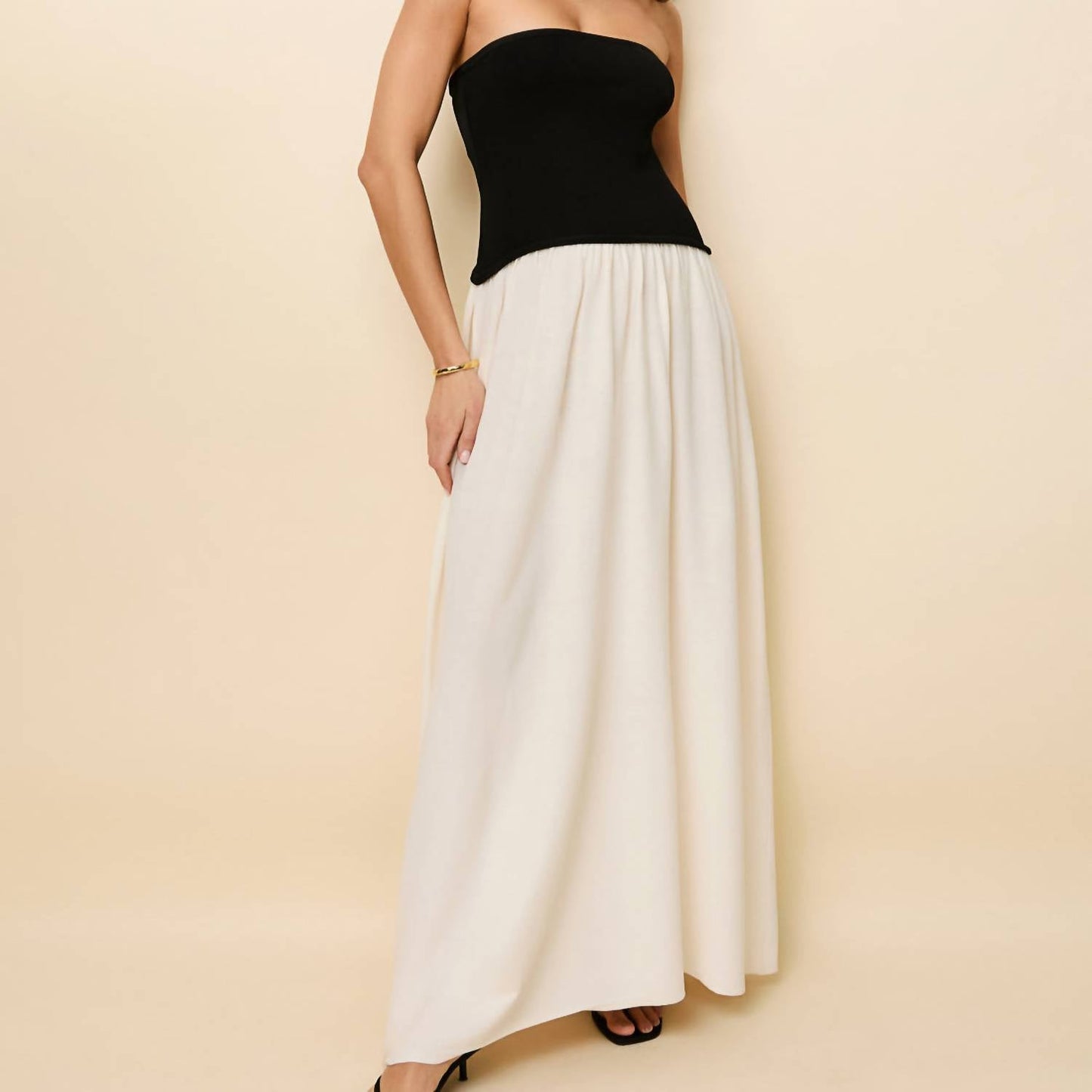 Solid & Striped - The Strapless Soglio Maxi Dress