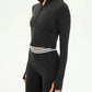 Splits59 - Stevie Active Rib Half Zip Sweater