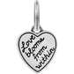Brighton - Women's Floral Blooming Heart Charm