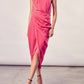 Do+Be - One Shoulder Wrap Dress