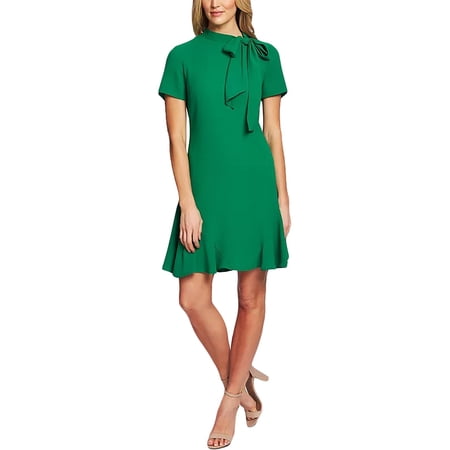 CeCe Women's Ruffled Bow Cocktail Dress