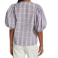 Ganni - Seersucker Check Top