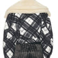 Jean Paul Gaultier - Distorted Tartan Aviator Coat