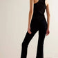 Free People - In My Feelings Velvet Crop Slim Flare Pants